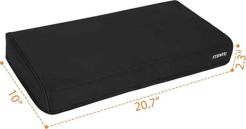 ITHWIU Mixer Protective Cover for DDJ REV1 Dustproof & Waterproof Cover 20.7" L X 10" W X 2.3" H, Black - Image 3